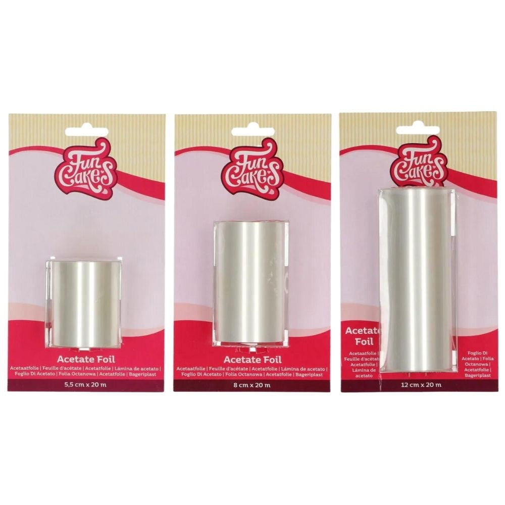 FunCakes Acetate Foil 20 Metres