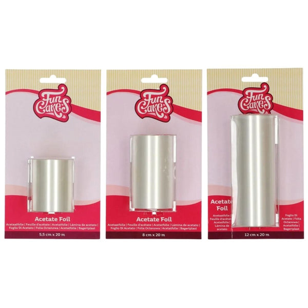 FunCakes Acetate Foil 20 Metres
