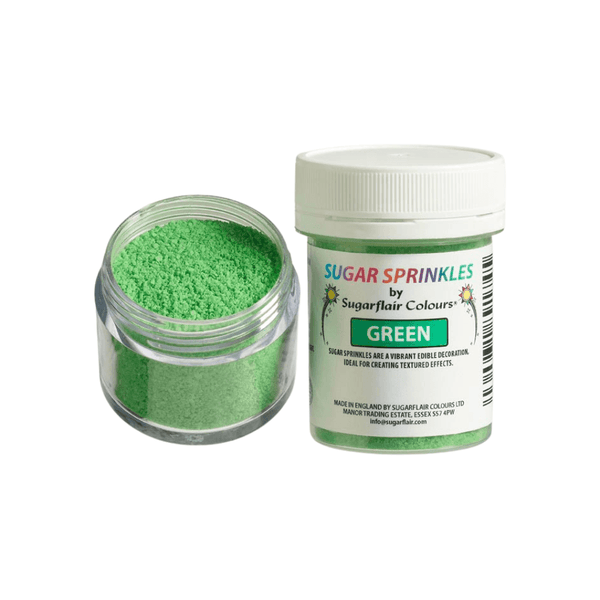 Sugarflair Sugar Sprinkles 40g - Green