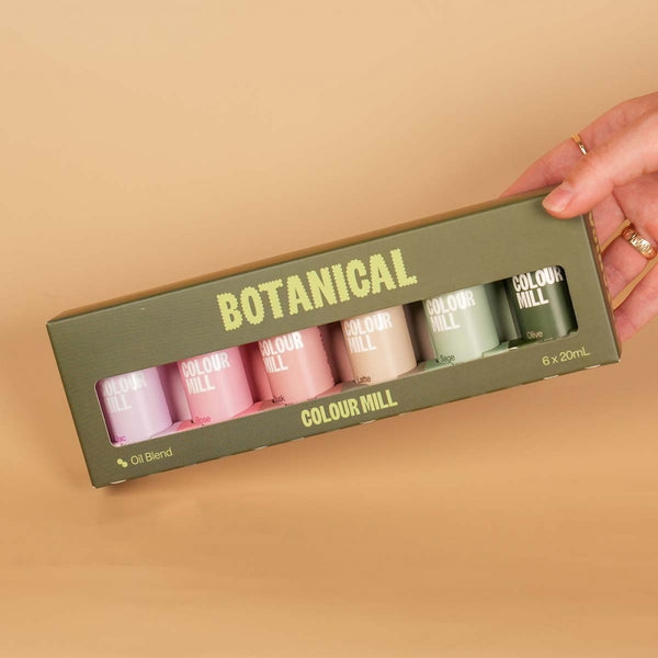 Colour Mill Botanicals - Gift Set of 6 Oil Based Colouring