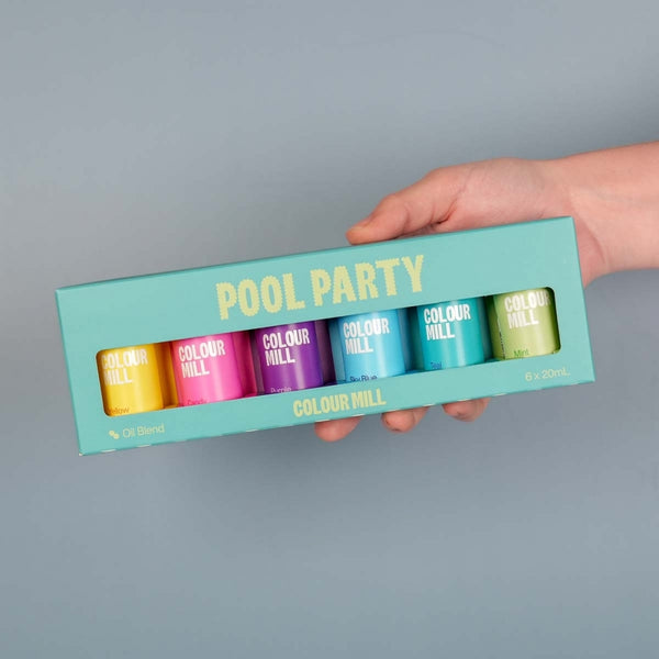 Colour Mill Pool Party - Gift Set of 6 Oil Based Colouring