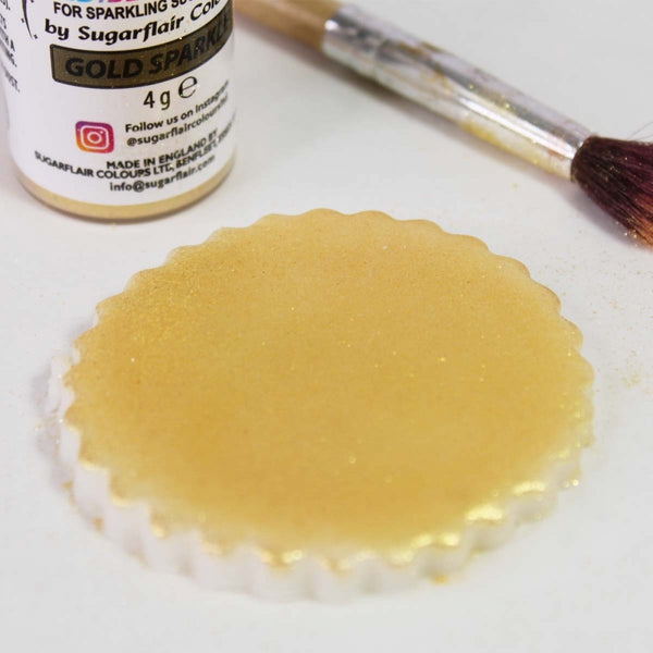 Sugarflair Gold Sparkle - Edible Lustre Dust 4g
