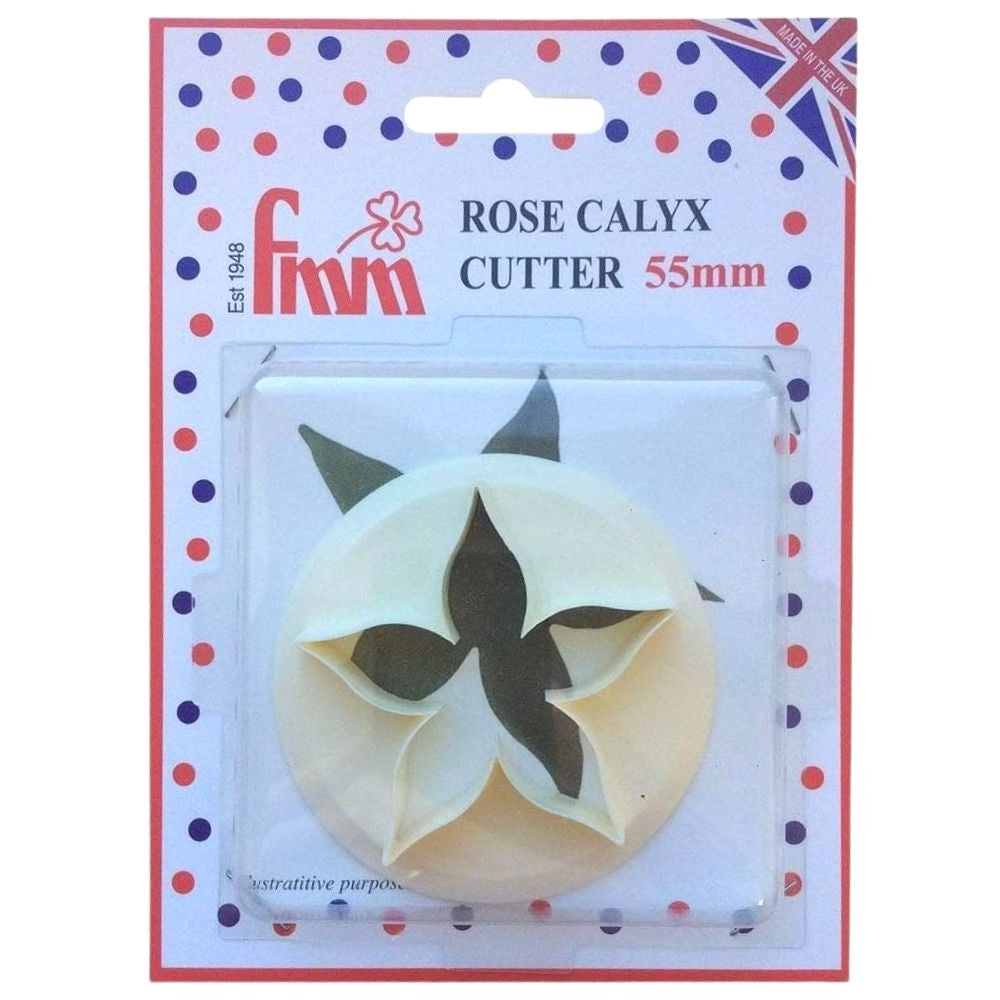 FMM 55mm Rose Calyx Icing Cutter