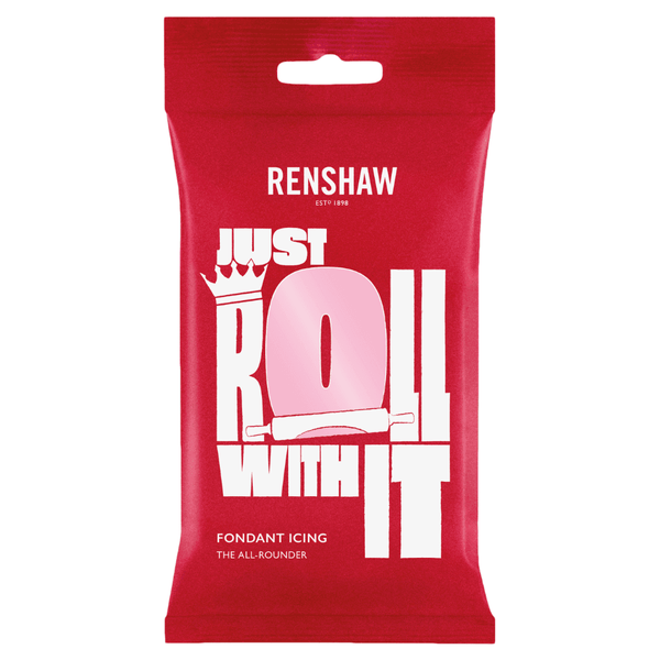 Renshaw Pink - Just Roll With It Sugarpaste Fondant Icing