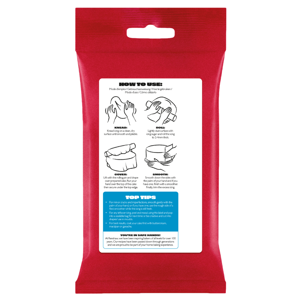 Renshaw Turquoise - Just Roll With It Sugarpaste Fondant Icing 250g