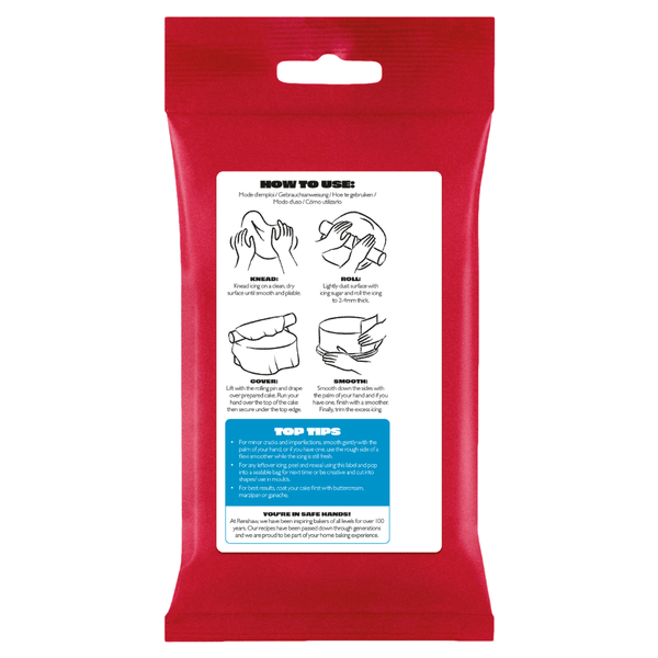 Renshaw Turquoise - Just Roll With It Sugarpaste Fondant Icing 250g