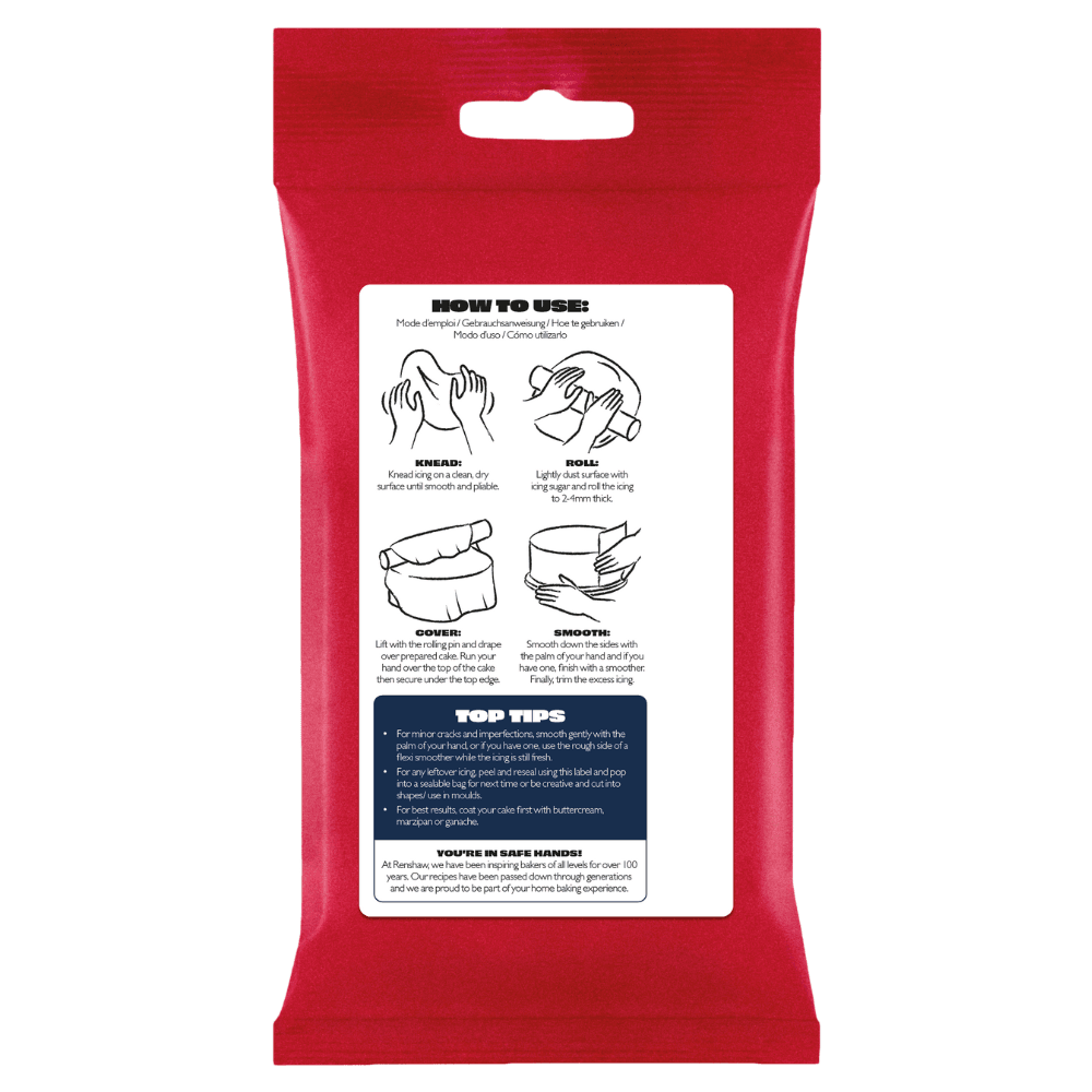 Renshaw Navy Blue - Just Roll With It Sugarpaste Fondant Icing 250g