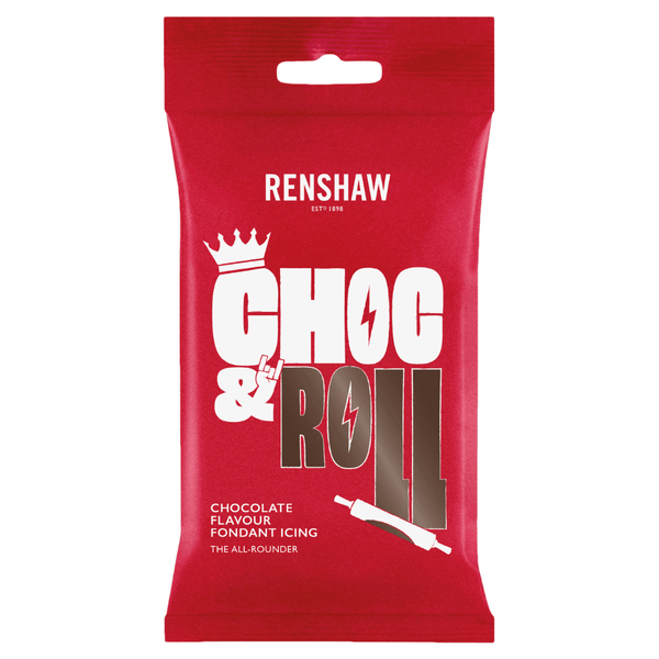 Renshaw Choc & Roll Chocolate Flavour Sugarpaste Fondant Icing