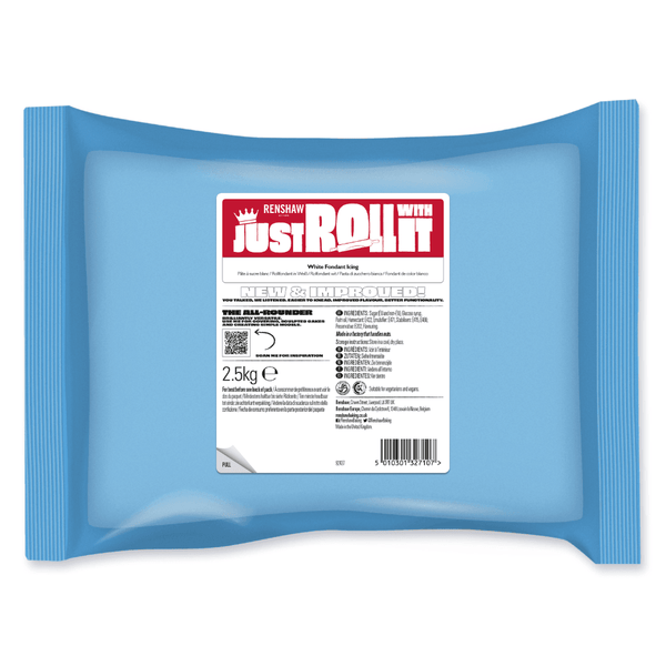 Renshaw White - Just Roll With It Sugarpaste Fondant Icing