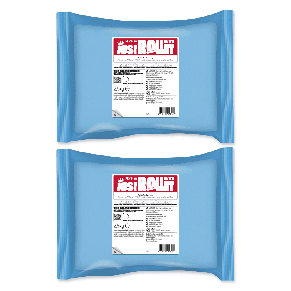 Renshaw White - Just Roll With It Sugarpaste Fondant Icing