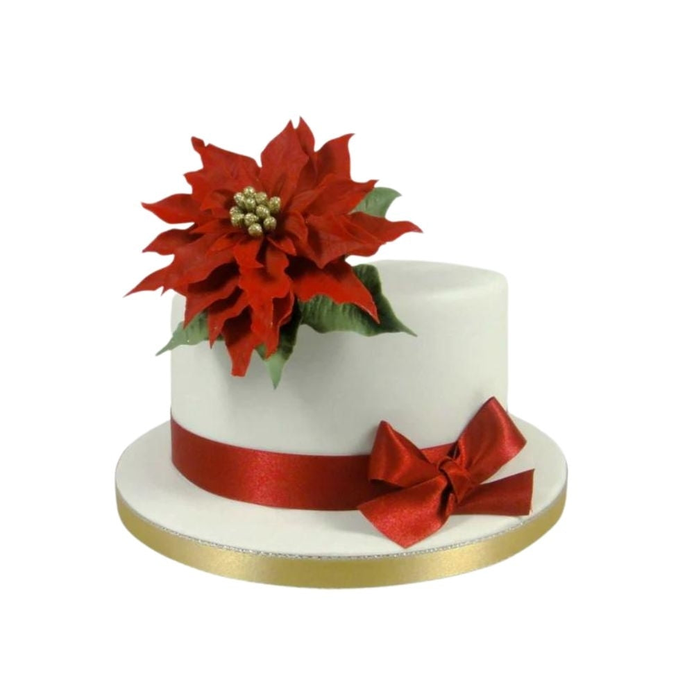 FMM Poinsettia Icing Cutter Set Of 7 - FMM