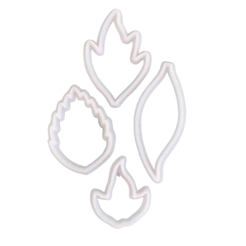FMM Creative Leaf Icing Cutter Set Of 4