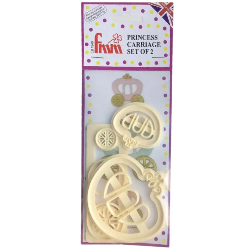 FMM Princess Carriage Icing Cutter Set Of 2 - FMM