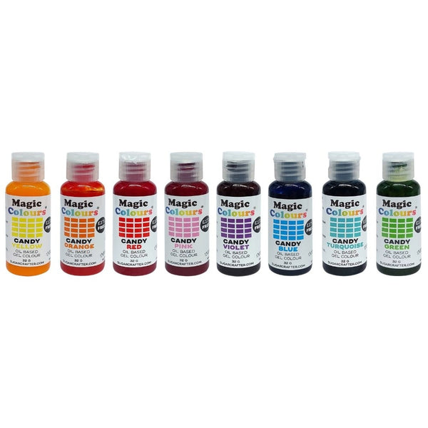 Magic Colours Gel Candy Colour 32g - Whole Set