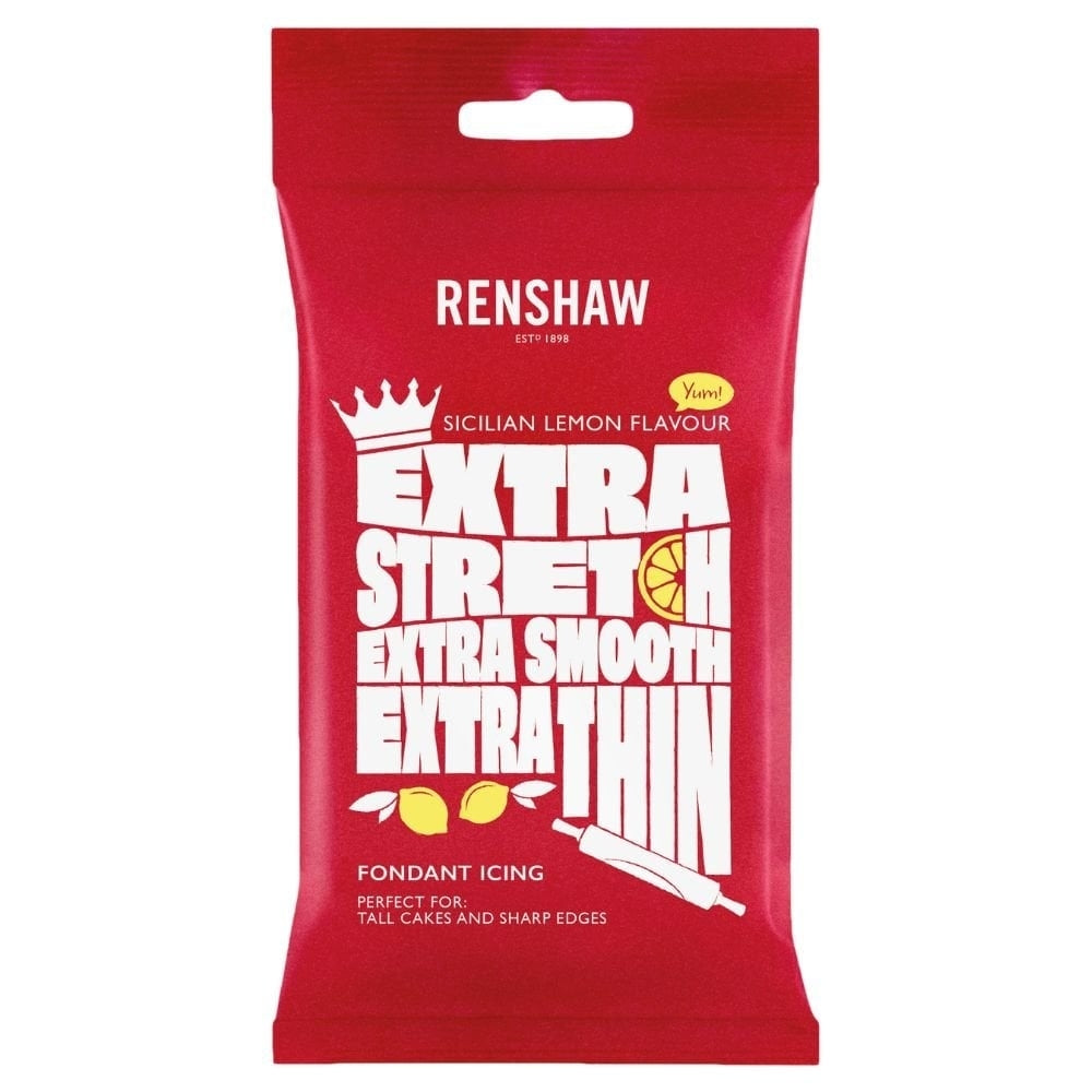 Renshaw Sicilian Lemon Extra Ready To Roll Icing 1kg