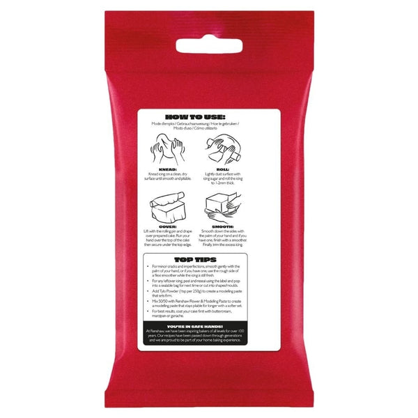 Renshaw Sicilian Lemon Extra Ready To Roll Icing 1kg