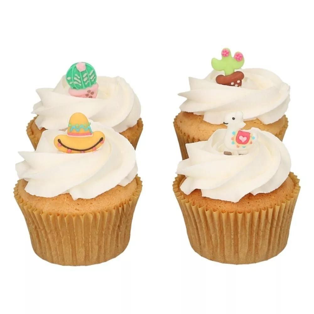 FunCakes Alpaca Sugar Decorations Set Of 8