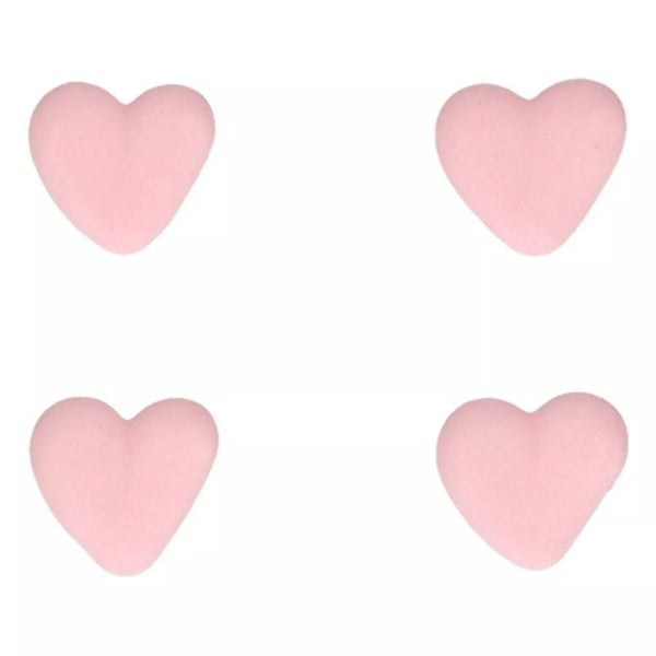 FunCakes Pink Heart Sugar Decorations Set Of 8