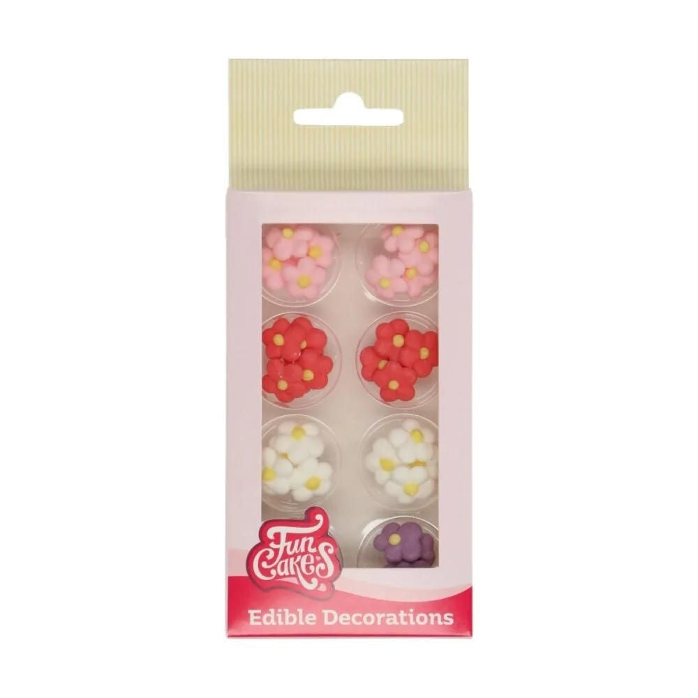 FunCakes Little Flowers Sugar Decorations Set Of 32