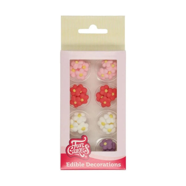 FunCakes Little Flowers Sugar Decorations Set Of 32