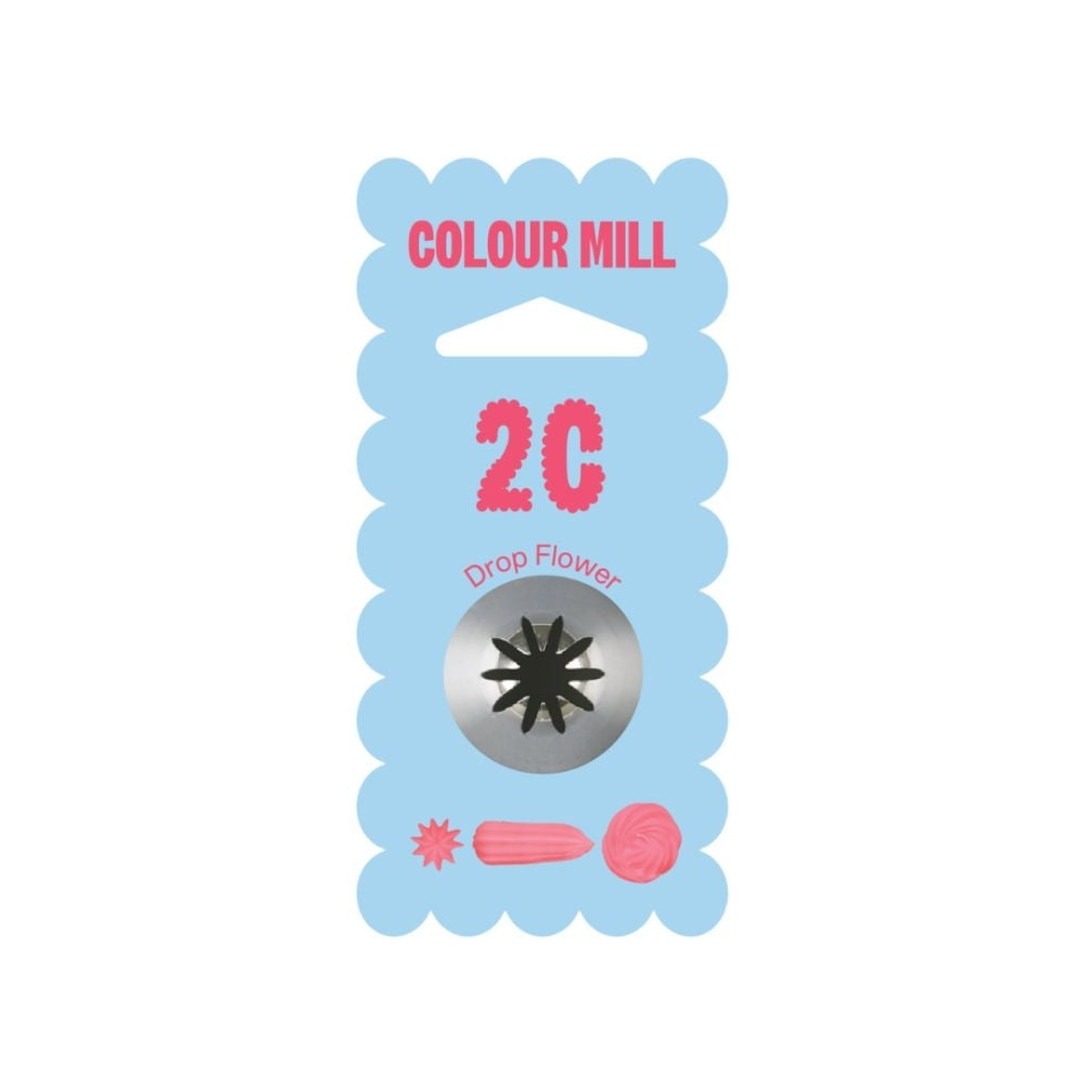 Colour Mill 2C Drop Flower Piping Tip
