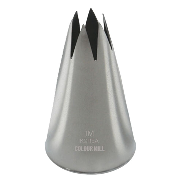 Colour Mill 1M Open Star Piping Tip