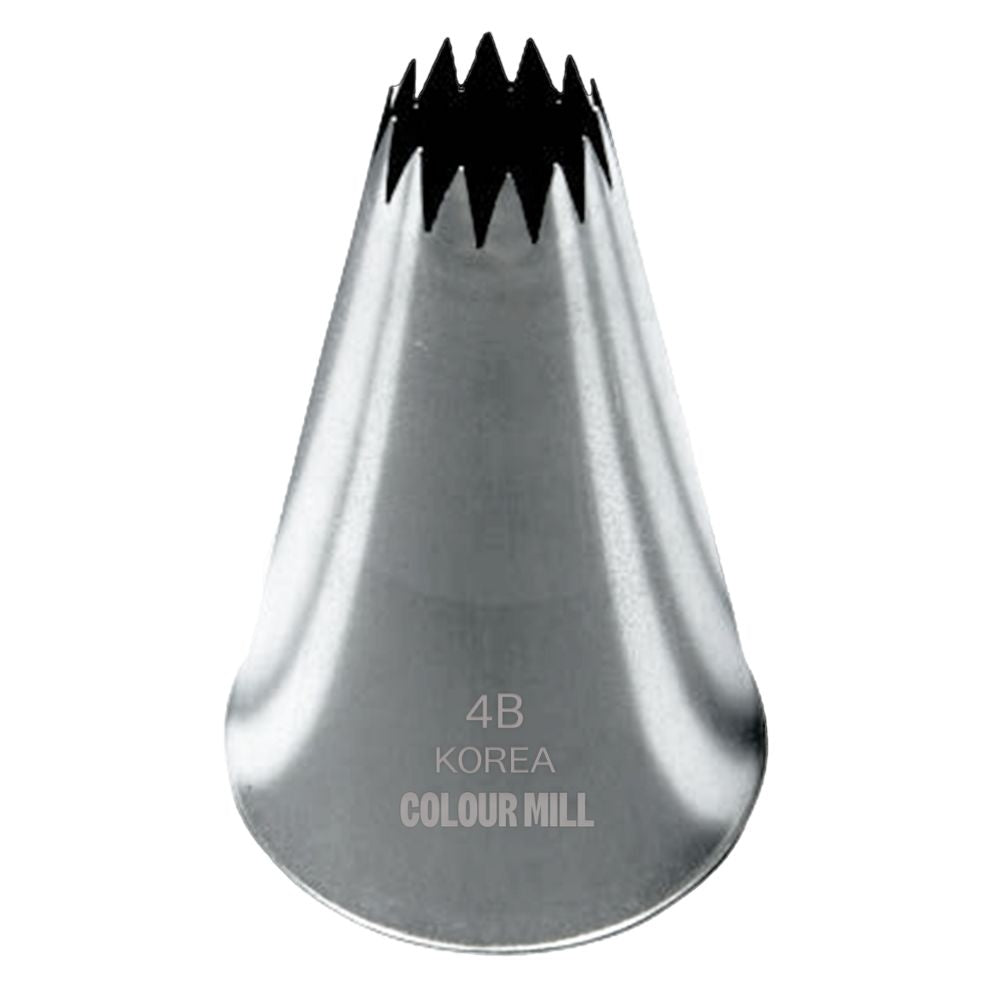 Colour Mill 4B Open Star Piping Tip