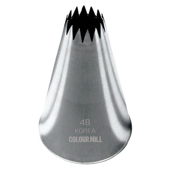 Colour Mill 4B Open Star Piping Tip