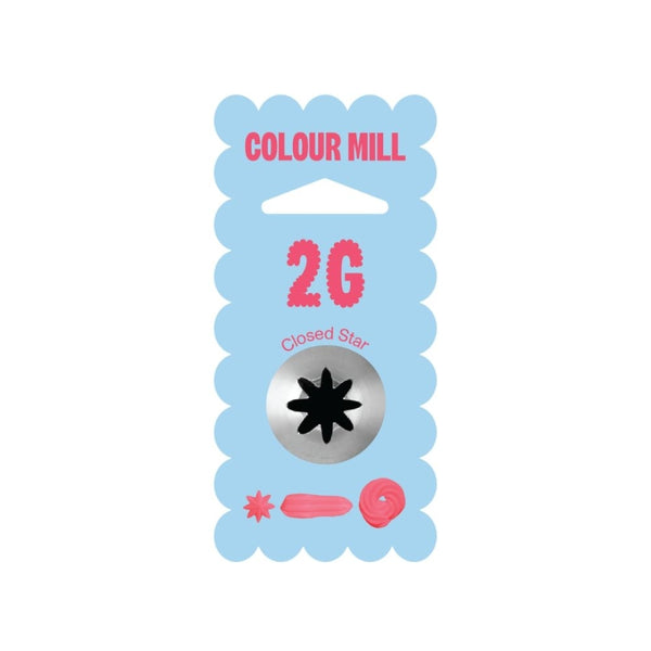 Colour Mill 2G Closed Star Piping Tip