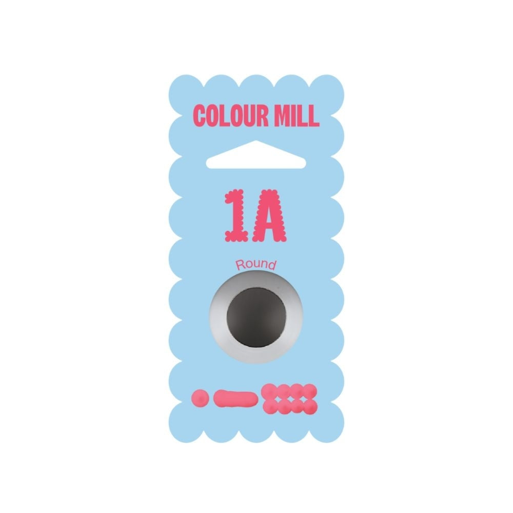 Colour Mill 1A Round Piping Tip