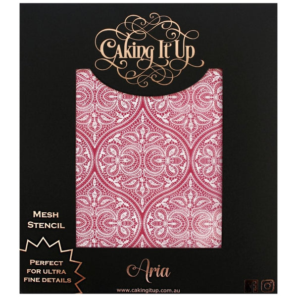 Caking It Up Aria Mesh Cake Stencil