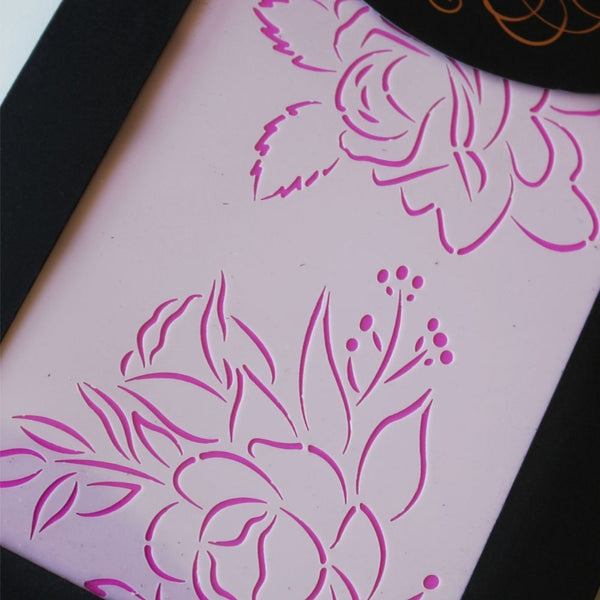 Caking It Up Bloom 2 Cake Stencil