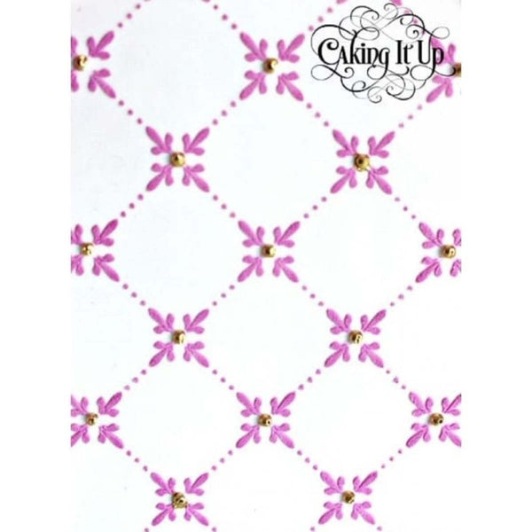 Caking It Up Celeste Cake Stencil