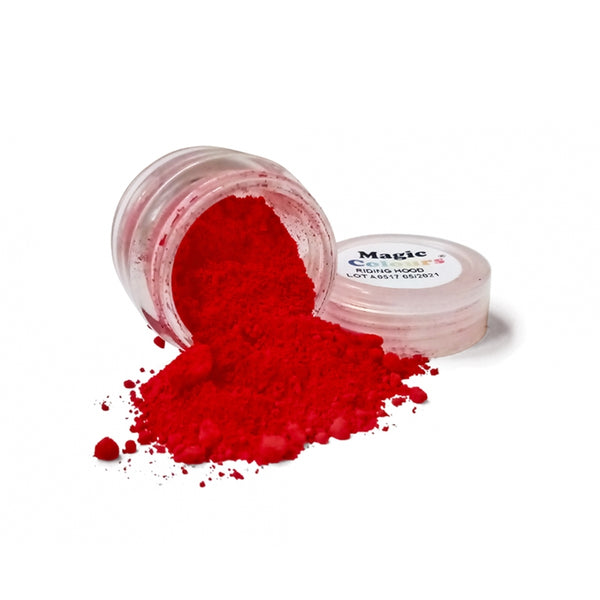 Magic Colours Superdust Chocolate Food Colour Powder 10ml - Riding Hood Red