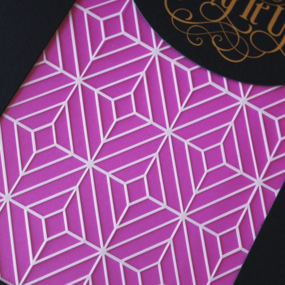 Caking It Up Jewel Cake Stencil