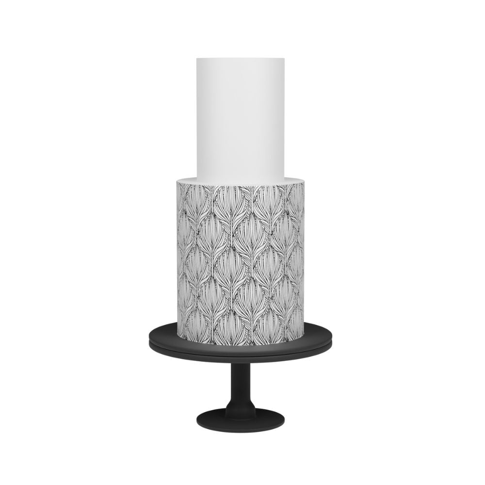 Caking It Up Marigold Mesh Cake Stencil