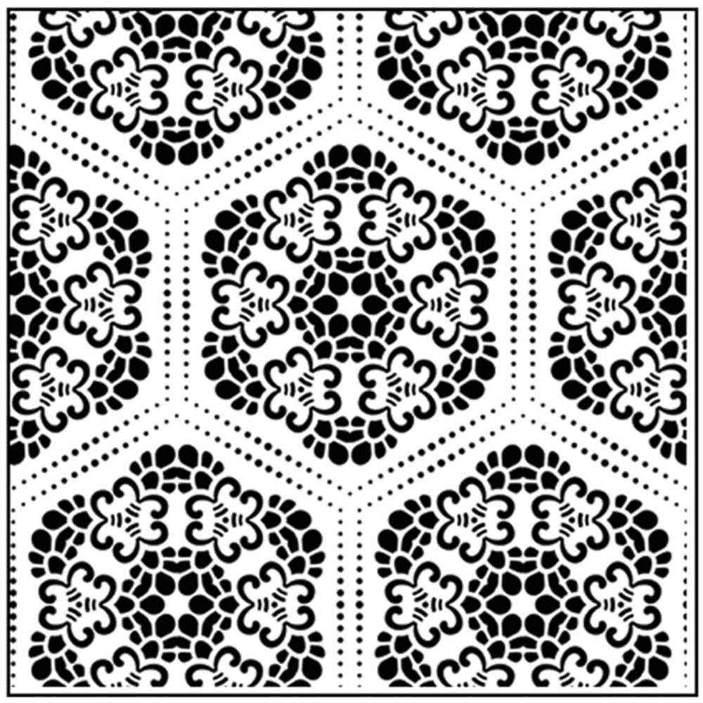 Caking It Up Marrakech Cake Stencil
