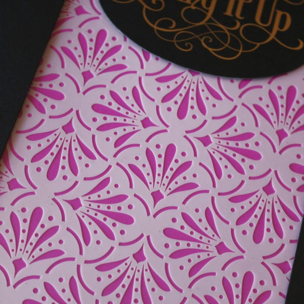 Caking It Up Opera Cake Stencil