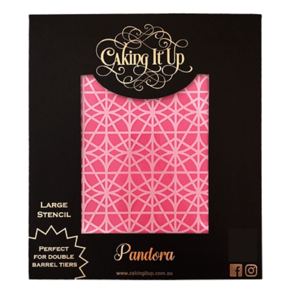 Caking It Up Pandora Cake Stencil