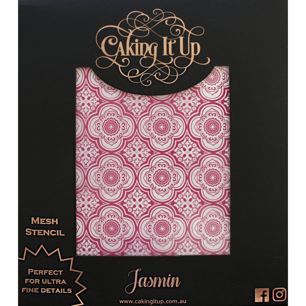 Caking It Up Jasmin Mesh Cake Stencil