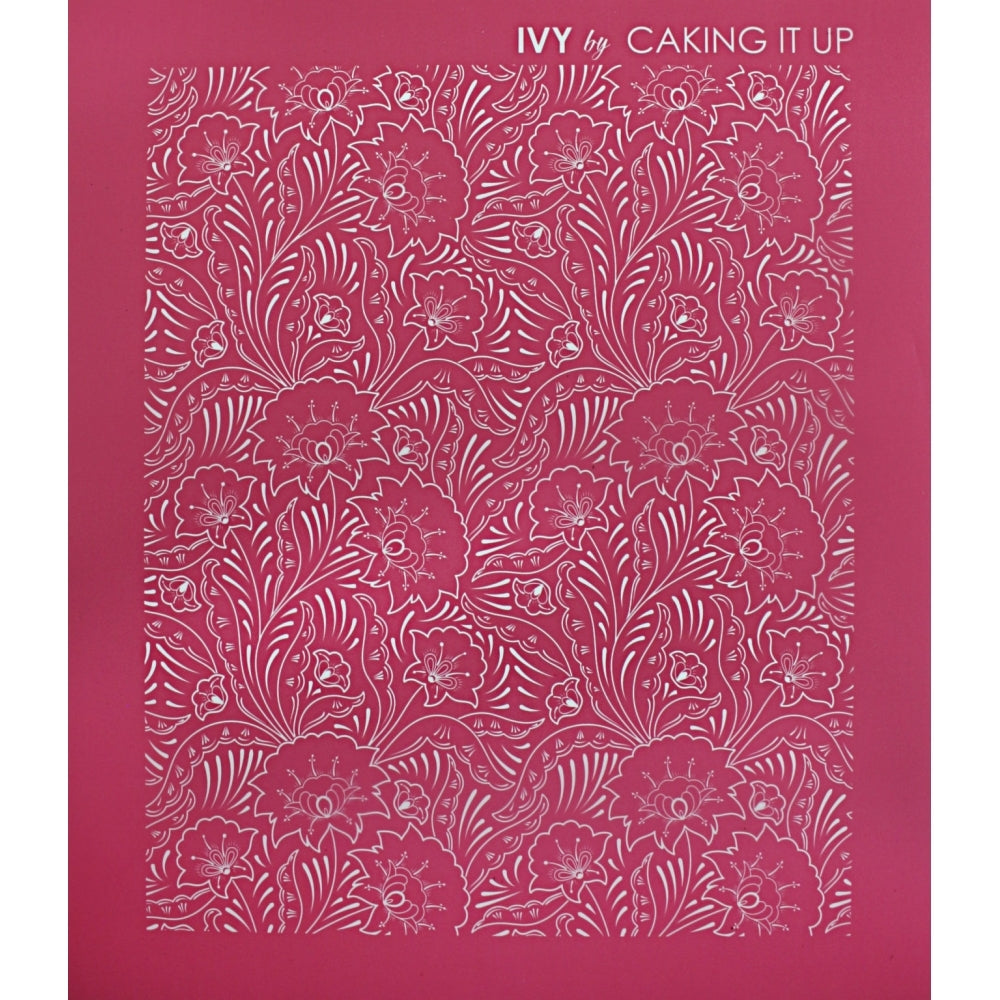 Caking It Up Ivy Mesh Cake Stencil