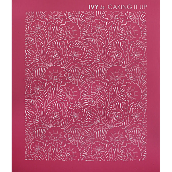 Caking It Up Ivy Mesh Cake Stencil