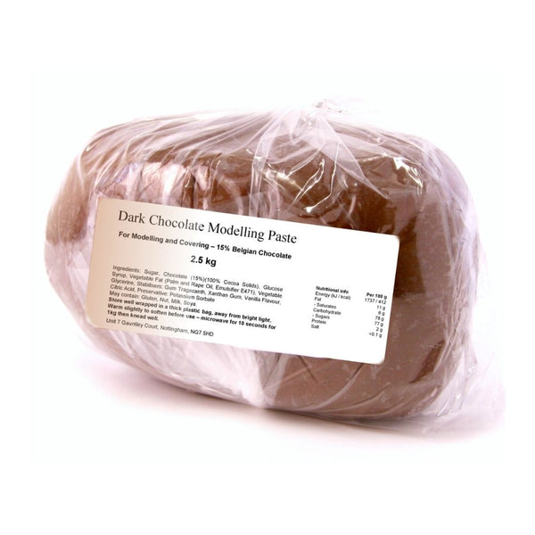 Sweet Success Dark Belgian Chocolate Covering & Modelling Paste