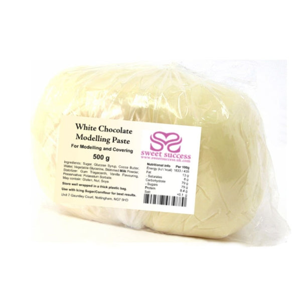 Sweet Success White Belgian Chocolate Covering & Modelling Paste
