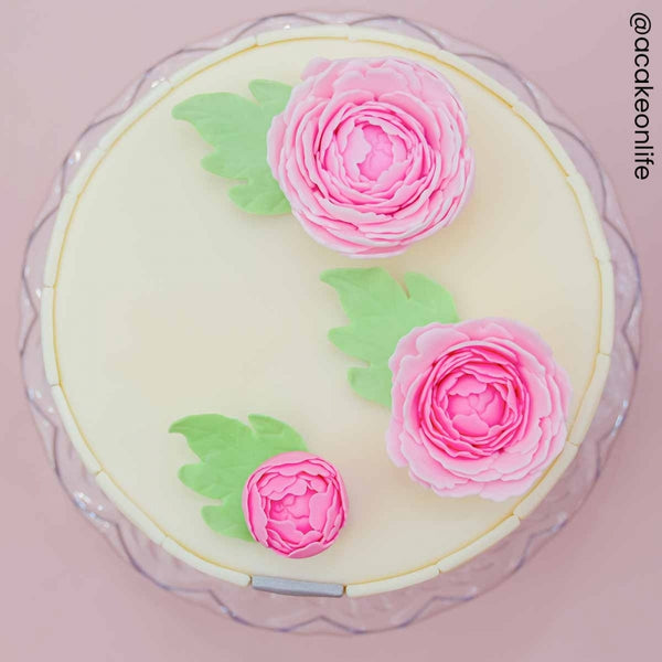 FMM Easiest Peony Ever With Leaf Cutter Set