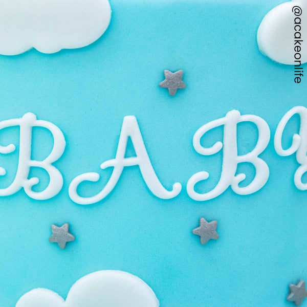 FMM Swirly Alphabet Font Upper Case Cutter Set