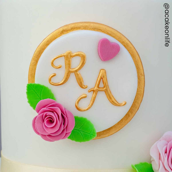 FMM Swirly Alphabet Font Upper Case Cutter Set