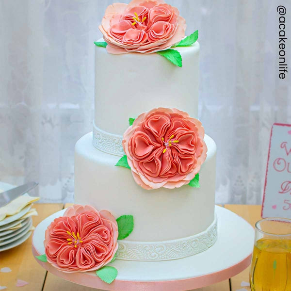 FMM A Very English Rose Cutter Set