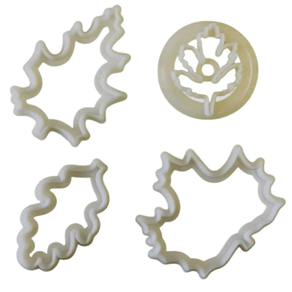 FMM Seasonal Leaves Icing Cutter Set