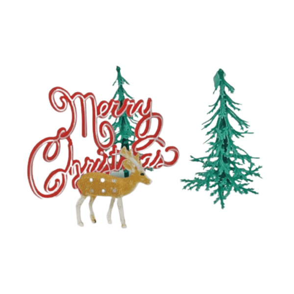 Anniversary House Nostalgic Festive Forest Cake Decorating Kit - Anniversary House